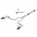 Borla Stainless Steel Cat-Back Exhaust System with Split Rear Exit 140629BC